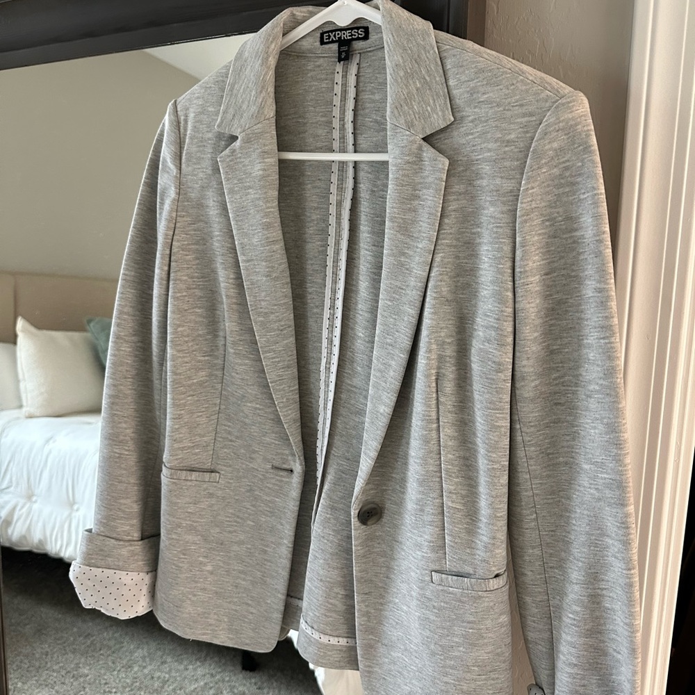 Express gray blazer size XS